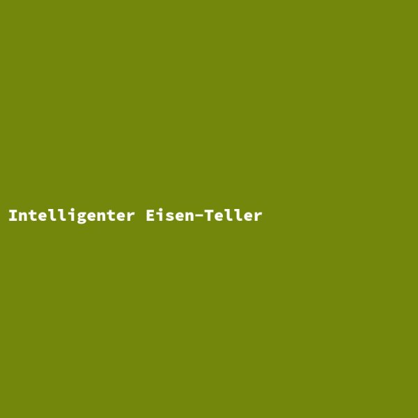 Intelligent Iron Plate