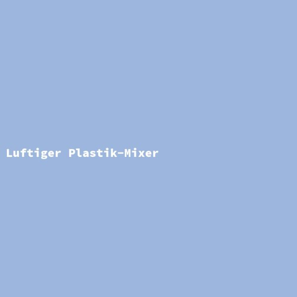 Airy Plastic Blender