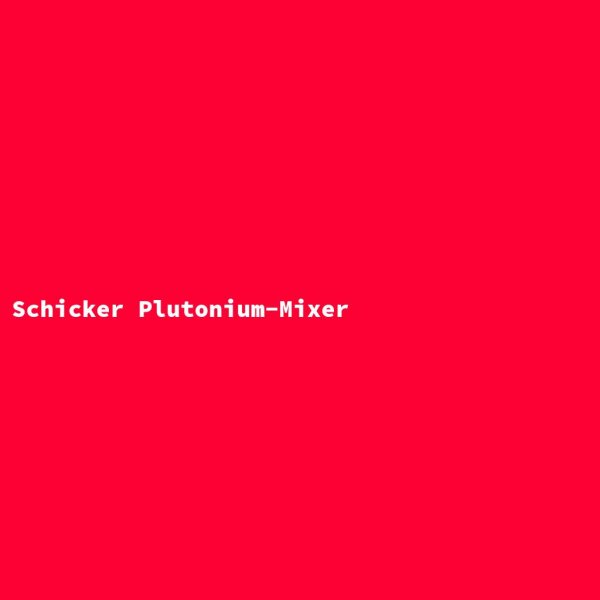 Stylish Plutonium Blender